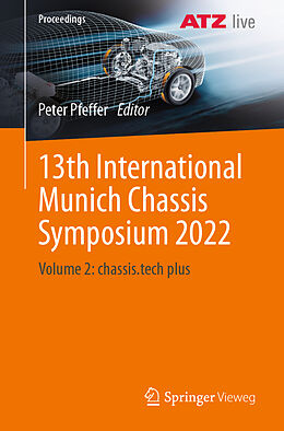 Couverture cartonnée 13th International Munich Chassis Symposium 2022 de 