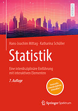 Kartonierter Einband Statistik von Hans-Joachim Mittag, Katharina Schüller