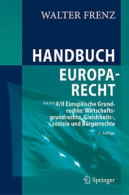 E-Book (pdf) Handbuch Europarecht von Walter Frenz