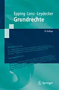 E-Book (pdf) Grundrechte von Volker Epping, Sebastian Lenz, Philipp Leydecker