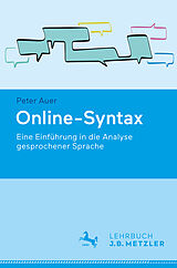 Kartonierter Einband Online-Syntax von Peter Auer
