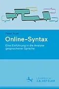 E-Book (pdf) Online-Syntax von Peter Auer