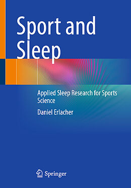 Couverture cartonnée Sport and Sleep de Daniel Erlacher