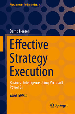 Livre Relié Effective Strategy Execution de Bernd Heesen