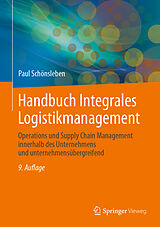 Fester Einband Handbuch Integrales Logistikmanagement von Paul Schönsleben