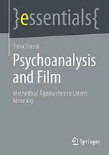 E-Book (pdf) Psychoanalysis and Film von Timo Storck