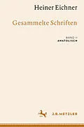 E-Book (pdf) Heiner Eichner: Gesammelte Schriften von Heiner Eichner