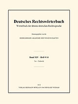 E-Book (pdf) Deutsches Rechtswörterbuch von 