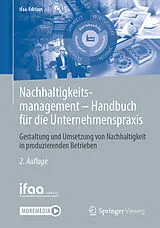 E-Book (pdf) Nachhaltigkeitsmanagement - Handbuch für die Unternehmenspraxis von 