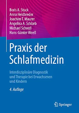 E-Book (pdf) Praxis der Schlafmedizin von Boris A. Stuck, Anna Heidbreder, Joachim T. Maurer