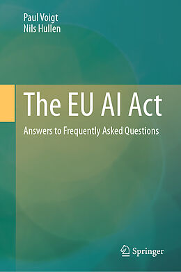 Livre Relié The EU AI Act de Paul Voigt, Nils Hullen