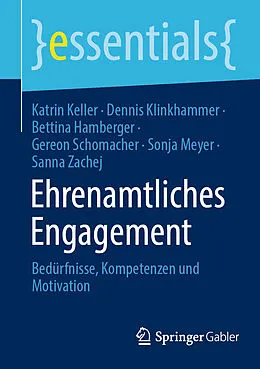 E-Book (pdf) Ehrenamtliches Engagement von Katrin Keller, Dennis Klinkhammer, Bettina Hamberger