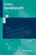 E-Book (pdf) Handelsrecht von Hartmut Oetker