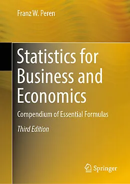 E-Book (pdf) Statistics for Business and Economics von Franz W. Peren