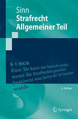 E-Book (pdf) Strafrecht Allgemeiner Teil von Arndt Sinn