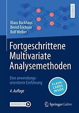 Set mit div. Artikeln (Set) Fortgeschrittene Multivariate Analysemethoden von Klaus Backhaus, Bernd Erichson, Rolf Weiber