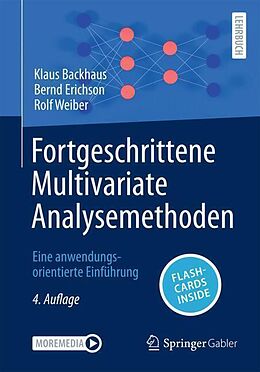Set mit div. Artikeln (Set) Fortgeschrittene Multivariate Analysemethoden von Klaus Backhaus, Bernd Erichson, Rolf Weiber