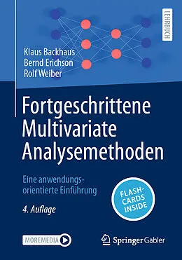 E-Book (pdf) Fortgeschrittene Multivariate Analysemethoden von Klaus Backhaus, Bernd Erichson, Rolf Weiber