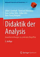 E-Book (pdf) Didaktik der Analysis von Gilbert Greefrath, Reinhard Oldenburg, Hans-Stefan Siller