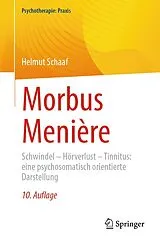 Kartonierter Einband Morbus Menière von Helmut Schaaf