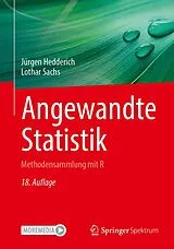 Fester Einband Angewandte Statistik von Jürgen Hedderich, Lothar Sachs