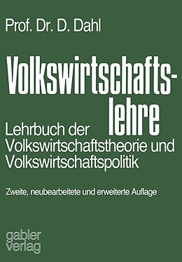 E-Book (pdf) Volkswirtschaftslehre von Dieter Dahl