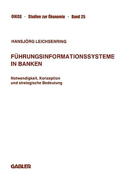E-Book (pdf) Führungsinformationssysteme in Banken von Hansjörg Leichsenring