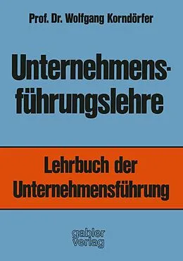E-Book (pdf) Unternehmensführungslehre von Wolfgang Korndörfer