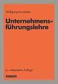 E-Book (pdf) Unternehmensführungslehre von Wolfgang Korndörfer
