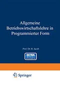 E-Book (pdf) Allgemeine Betriebswirtschaftslehre in Programmierter Form von Herbert Jacob
