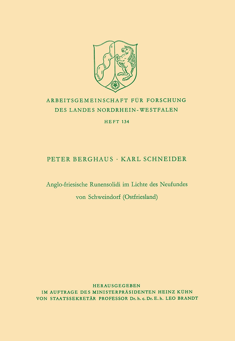 Anglo-friesische Runensolidi im Lichte des Neufundes von Schweindorf (Ostfriesland)