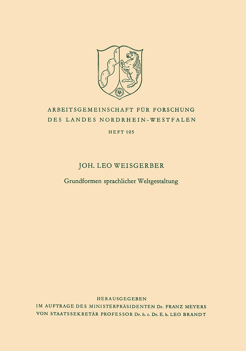 Grundformen sprachlicher Weltgestaltung