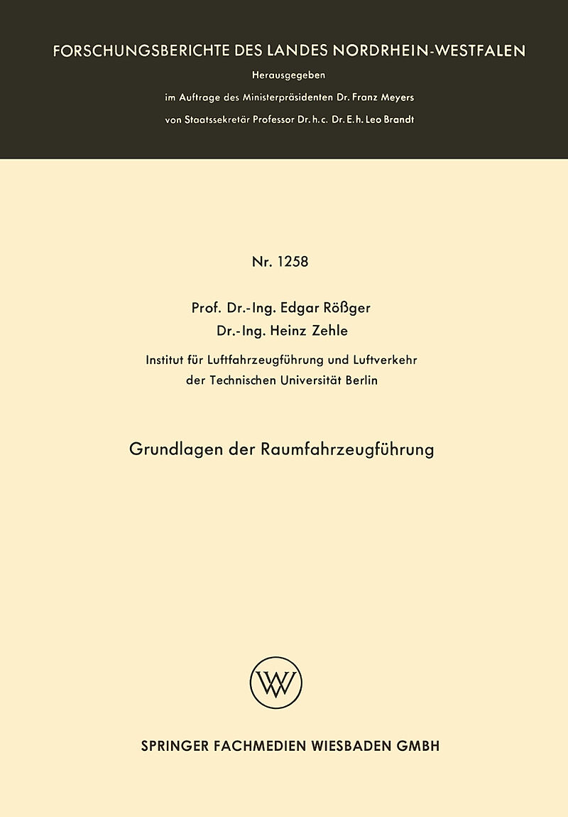 Grundlagen der Raumfahrzeugführung