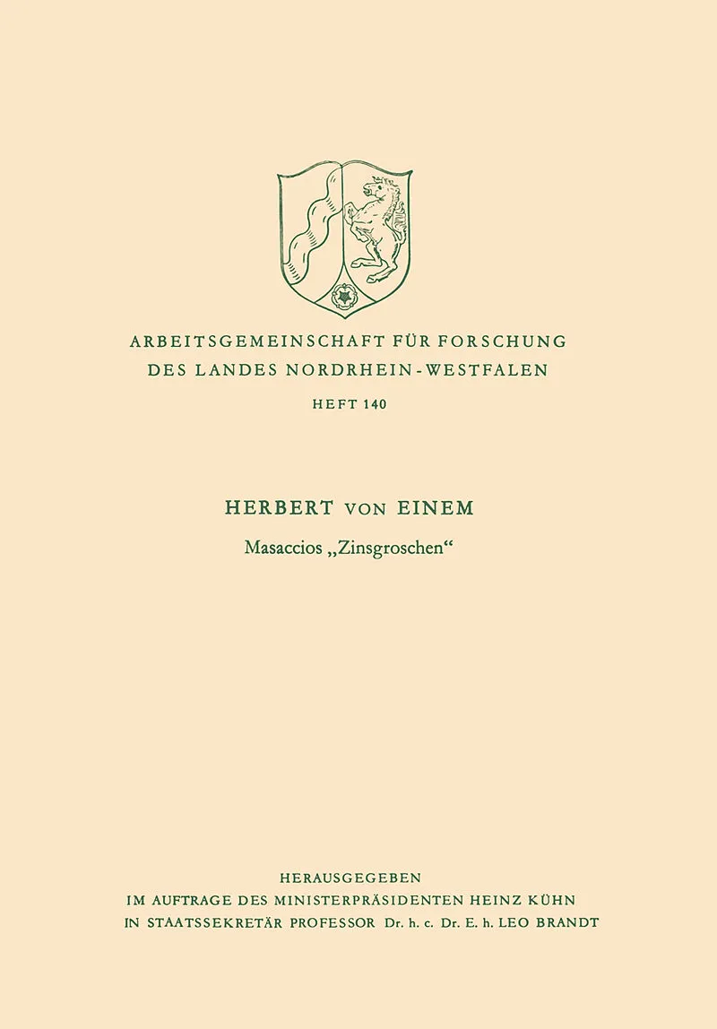 Masaccios Zinsgroschen