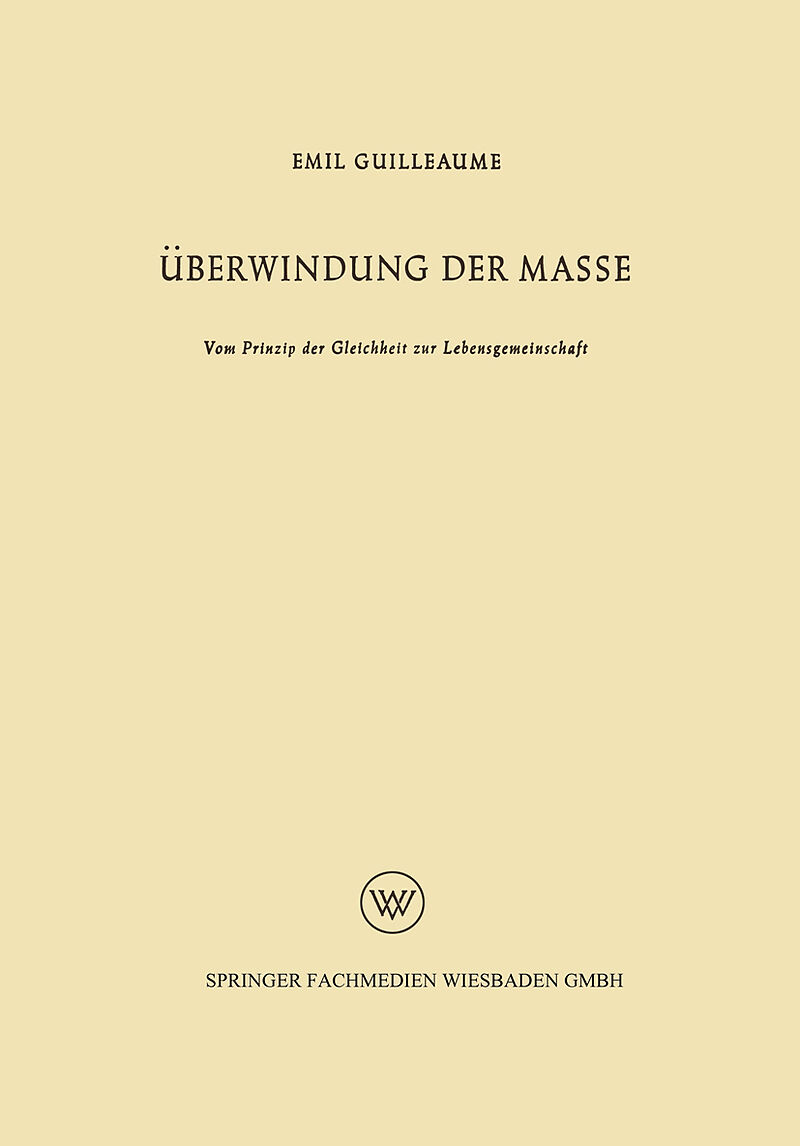 Überwindung der Masse