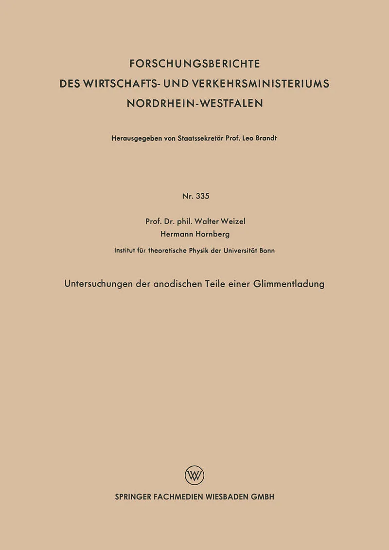 Untersuchungen der anodischen Teile einer Glimmentladung