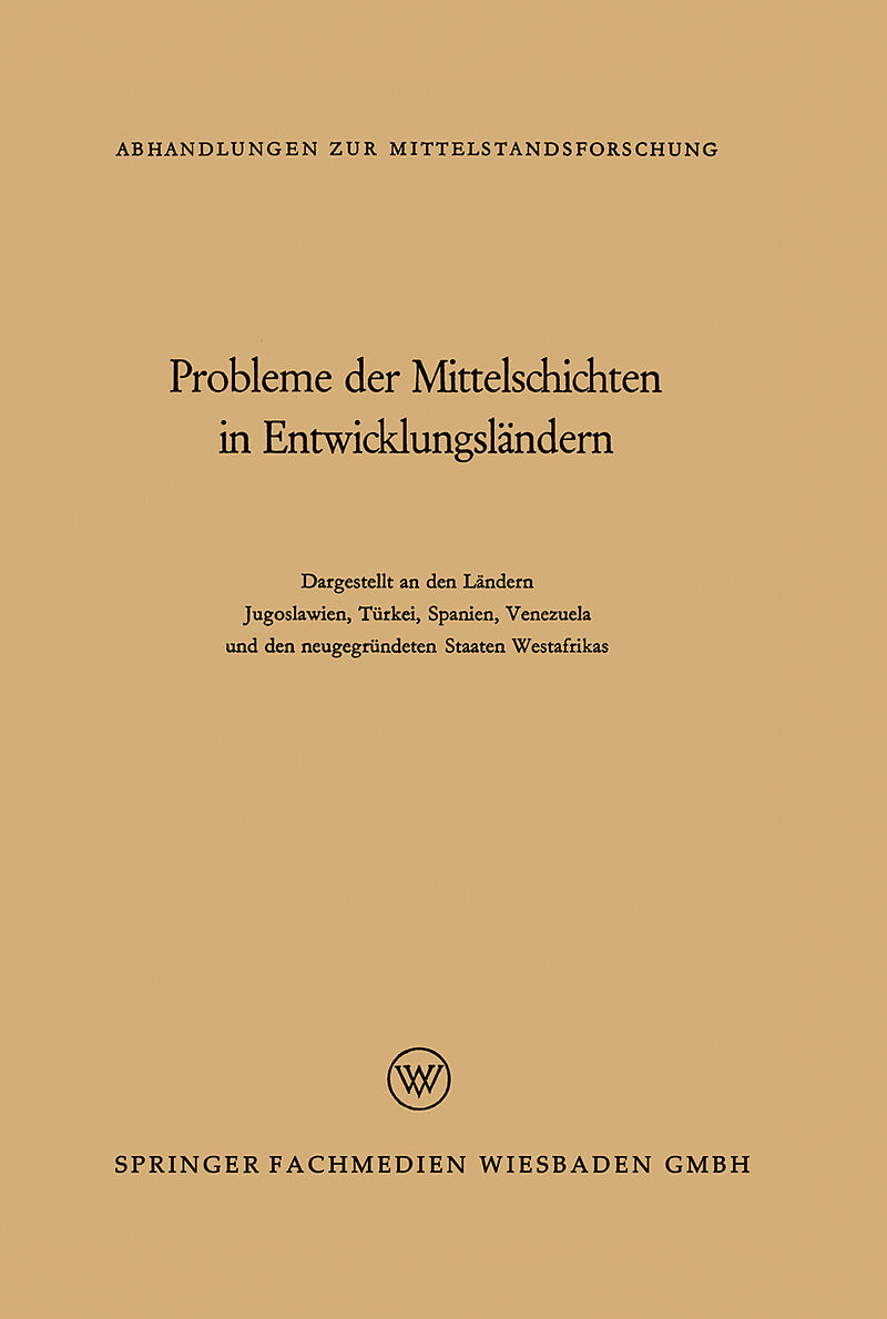 Probleme der Mittelschichten in Entwicklungsländern