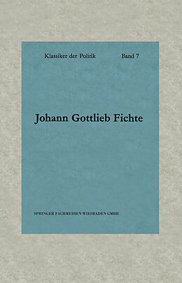 Kartonierter Einband Schriften zur Revolution von Johann Gottlieb Fichte
