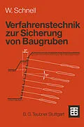 E-Book (pdf) Verfahrenstechnik zur Sicherung von Baugruben von Wolfgang Schnell