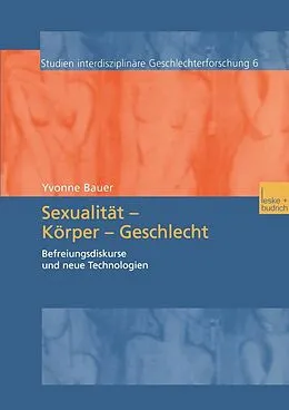 E-Book (pdf) Sexualität  Körper  Geschlecht von Yvonne Bauer