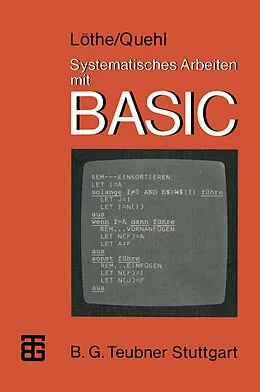 E-Book (pdf) Systematisches Arbeiten mit BASIC von Werner Quehl, Herbert Löthe