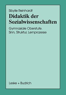 E-Book (pdf) Didaktik der Sozialwissenschaften von Sibylle Reinhardt