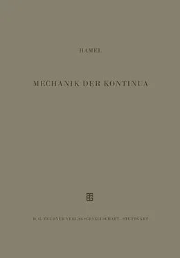 E-Book (pdf) Mechanik der Kontinua von G. Hamel