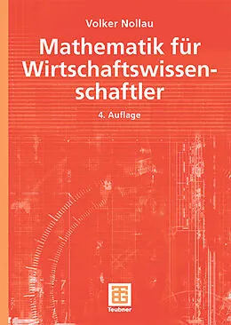 E-Book (pdf) Mathematik für Wirtschaftswissenschaftler von Volker Nollau