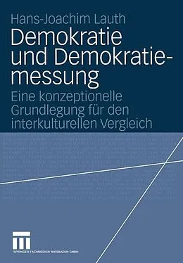 E-Book (pdf) Demokratie und Demokratiemessung von Hans-Joachim Lauth