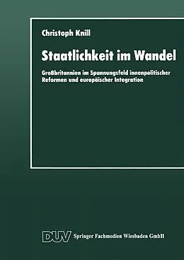 E-Book (pdf) Staatlichkeit im Wandel von Christoph Knill