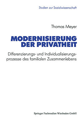 E-Book (pdf) Modernisierung der Privatheit von Thomas Meyer