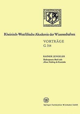 E-Book (pdf) Shakespeares Much Ado About Nothing als Komödie von Rainer Lengeler