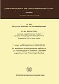 E-Book (pdf) Lernen und Entwicklung in Maßnahmen von Manfred Eckert