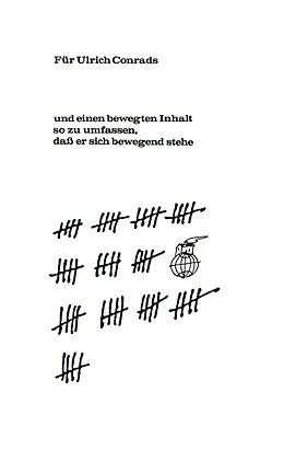 Kartonierter Einband Für Ulrich Conrads von Gerd Albers, Horst von Bassewitz, Jürgen Becker